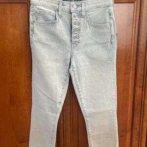 Veronica Beard Women’s Debbie Ankle Skinny Light Wash Skinny Jeans size 25 NWT